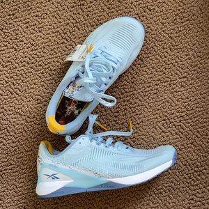 Reebok Nano X1 GROW, light blue training shoes
